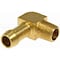 Dorman 18 MNPT Thread size Barbed End 90 Degree Fitting Angle 09 Length Brass 787-046D - alternate 2